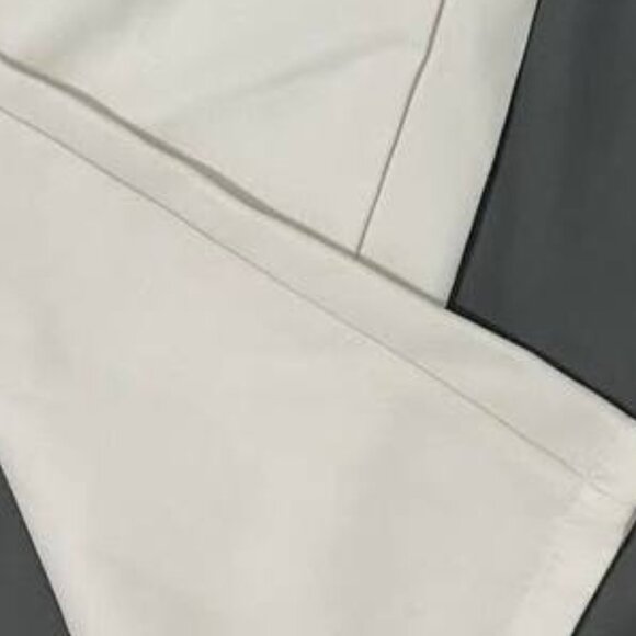 White Straight Leg Pants - Picture 3 of 4